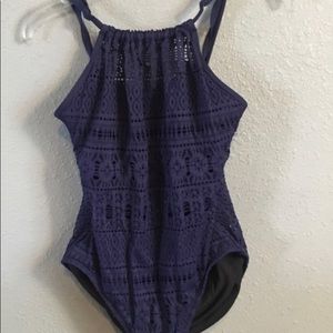 Navy Blue Swimsuit